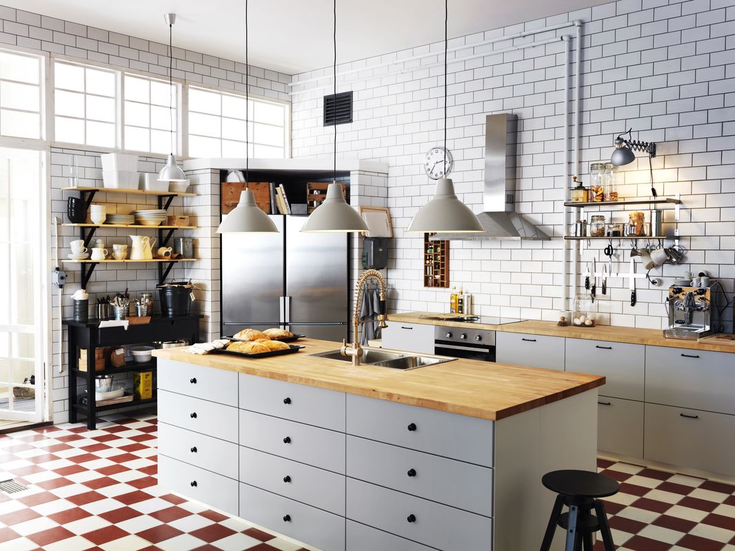 Кухня икеа Лаксарби (ikea Laxarby)