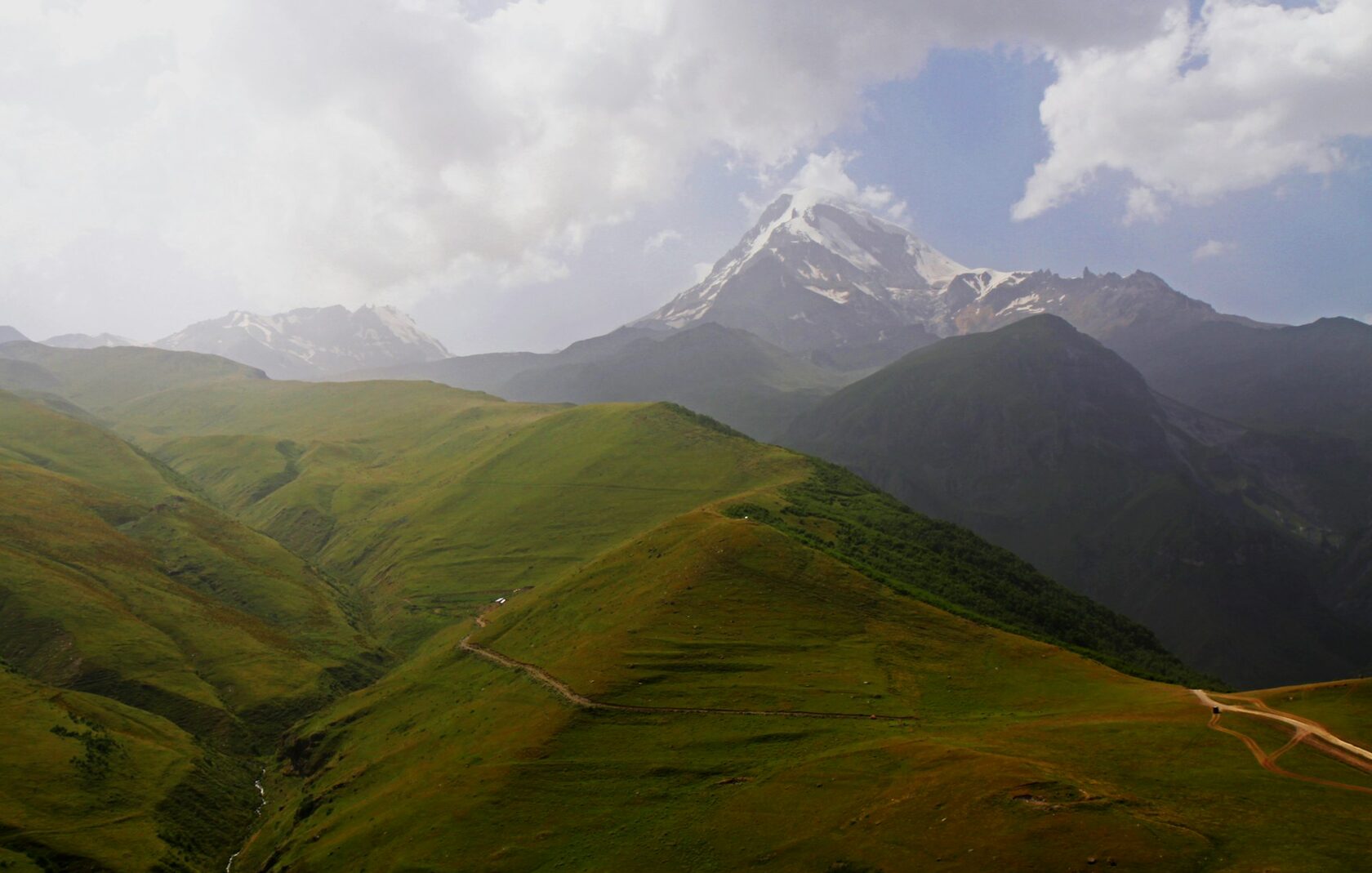 Панорама Эльбруса
