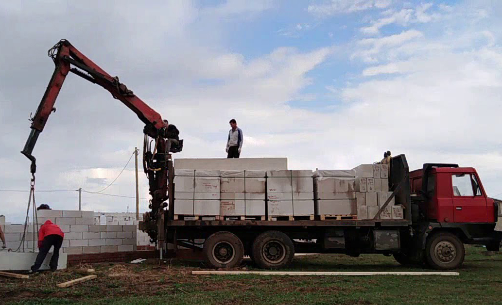 Bonolit. Газосиликатные блоки с доставкой и выгрузкой.