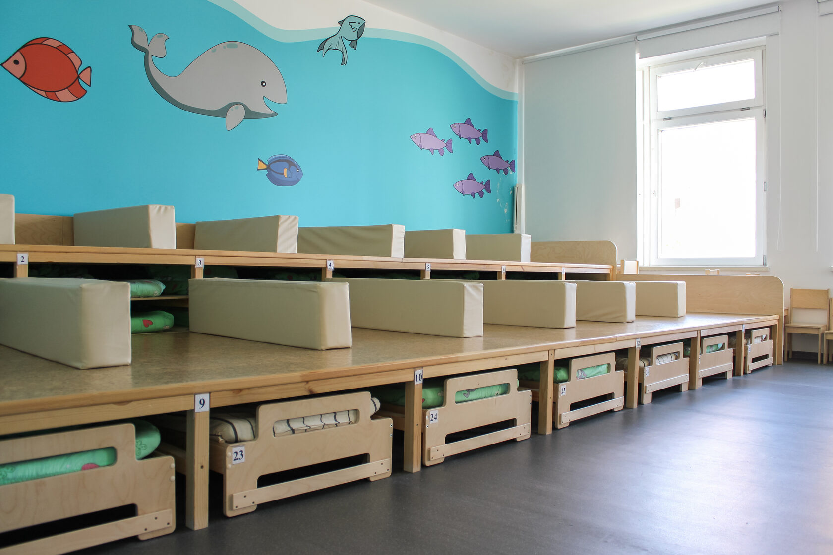 трансформируемая детская мебель для игровых зон детского сада
