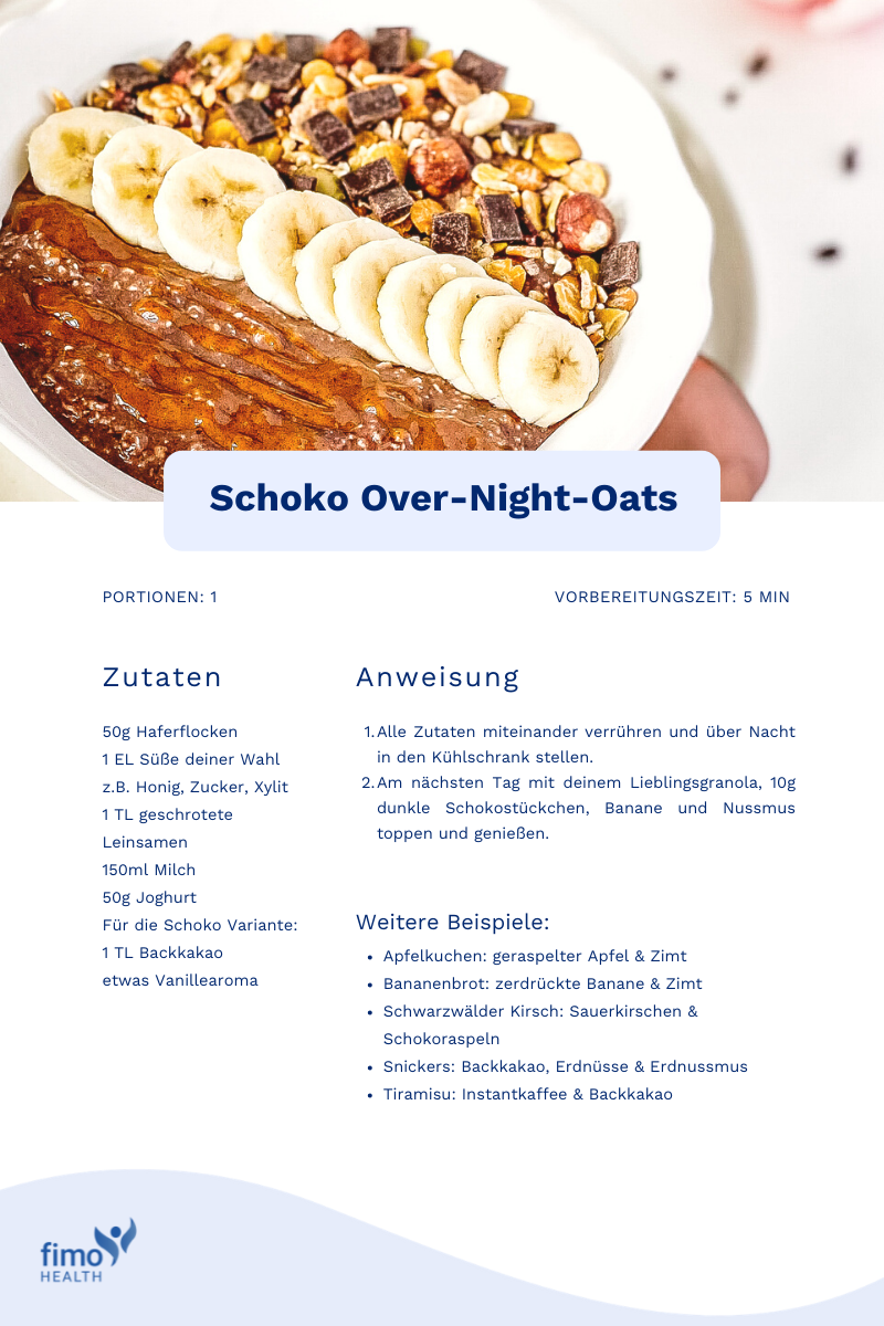 Schoko Over-Night-Oats