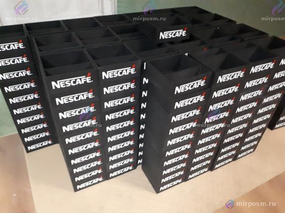 Фирменные короба Nescafé