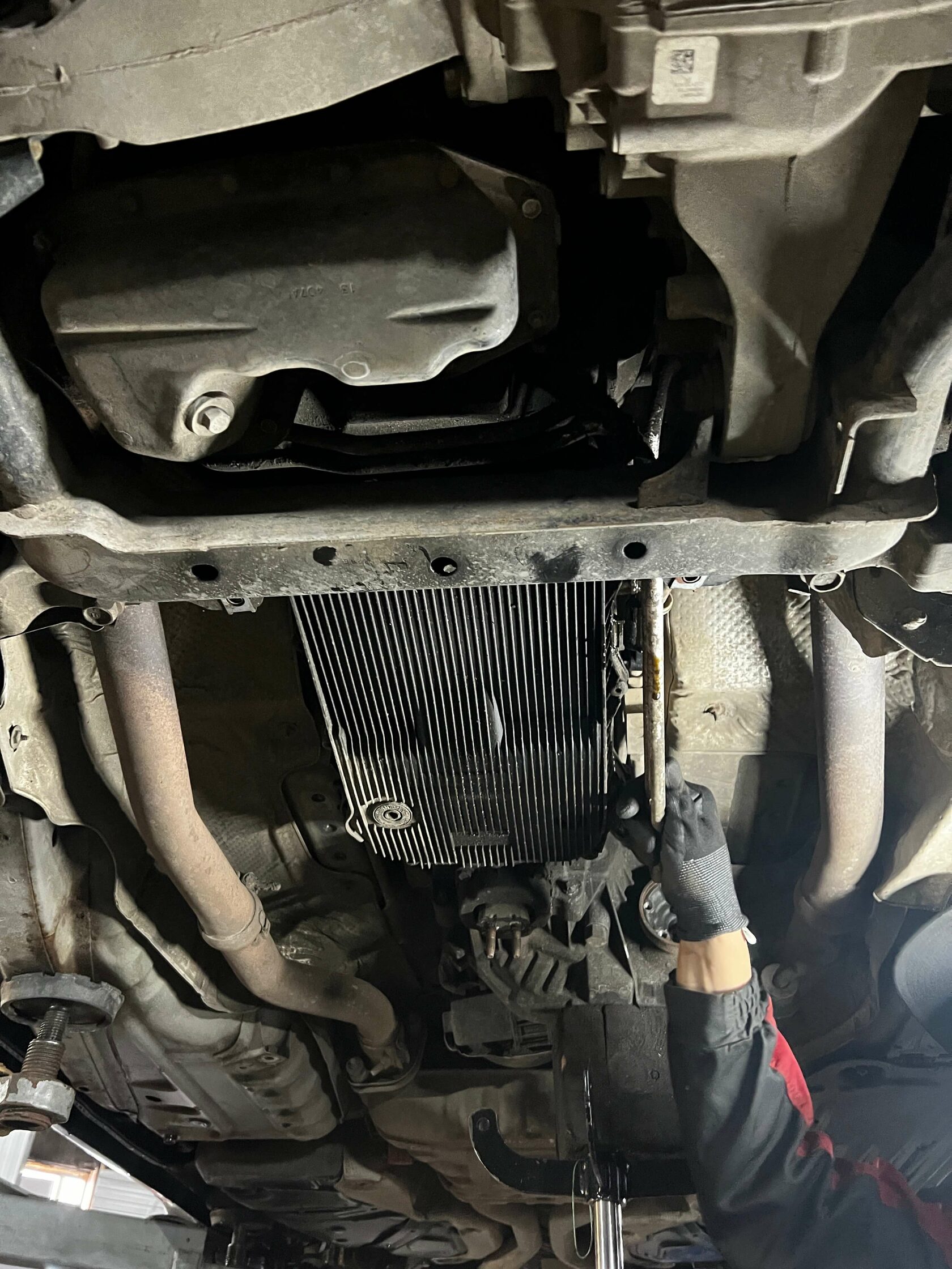 Jeep Grand Cherokee WK2 аппаратная замена масла