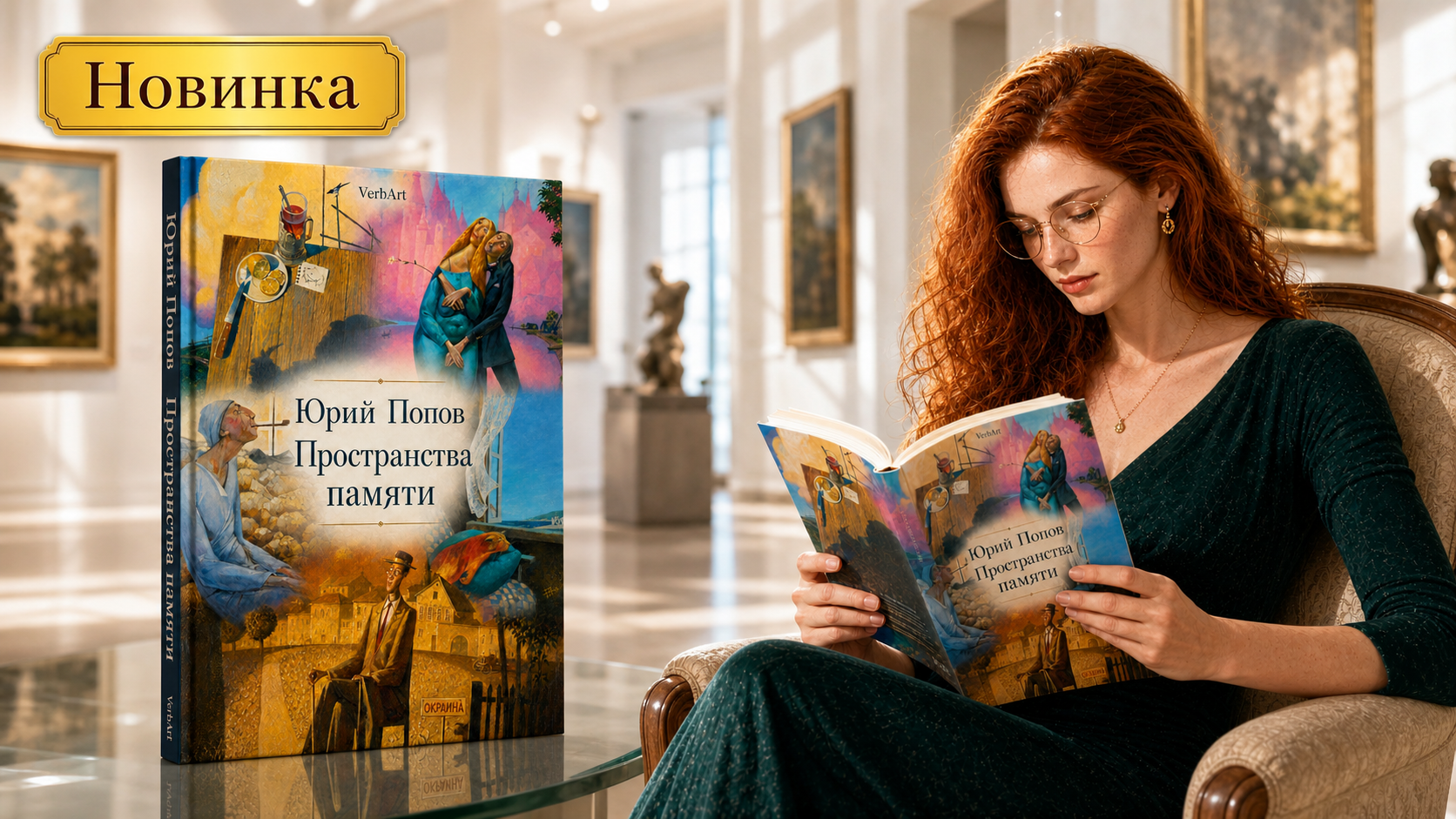 Книга Юрия Попова Пространства памяти