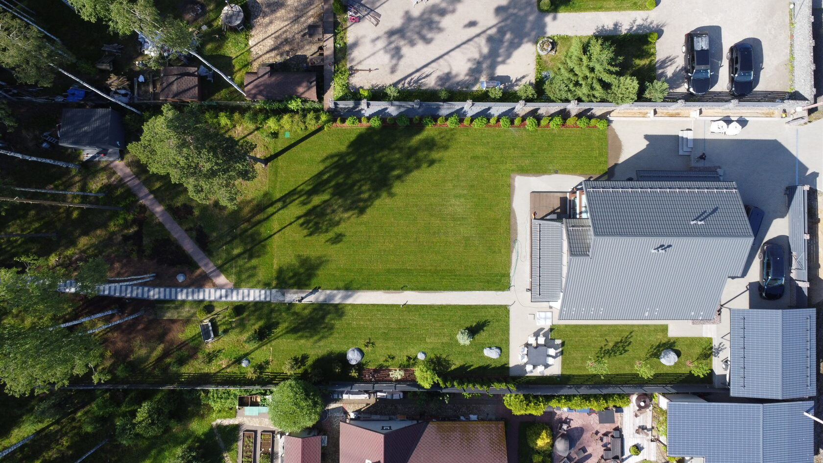 благоустройство дачного участка