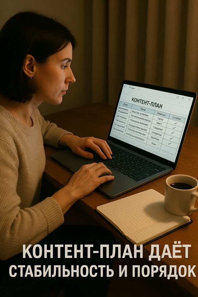 Планирование контента психолога: система на 3 месяца вперед