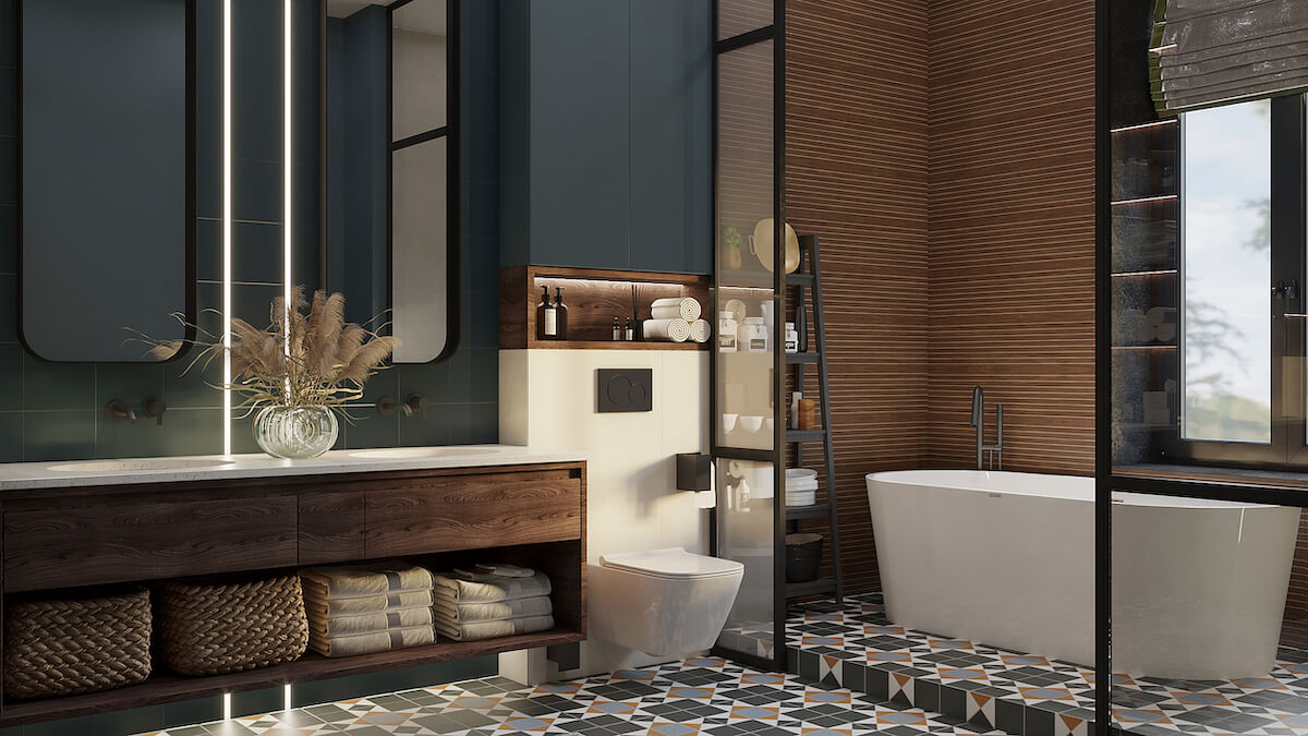 modern banyo tasarimi