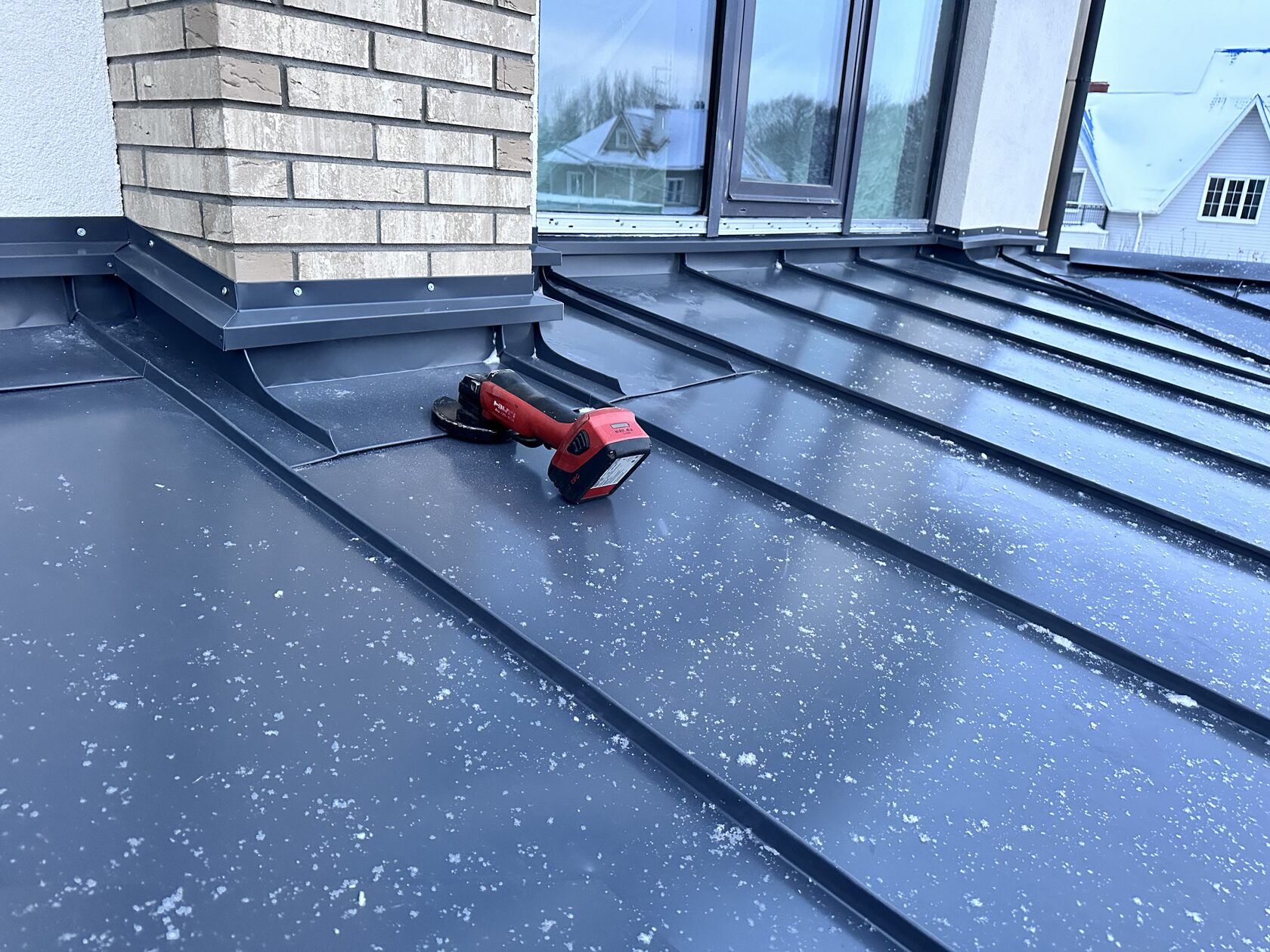 Двойной стоячий фальц