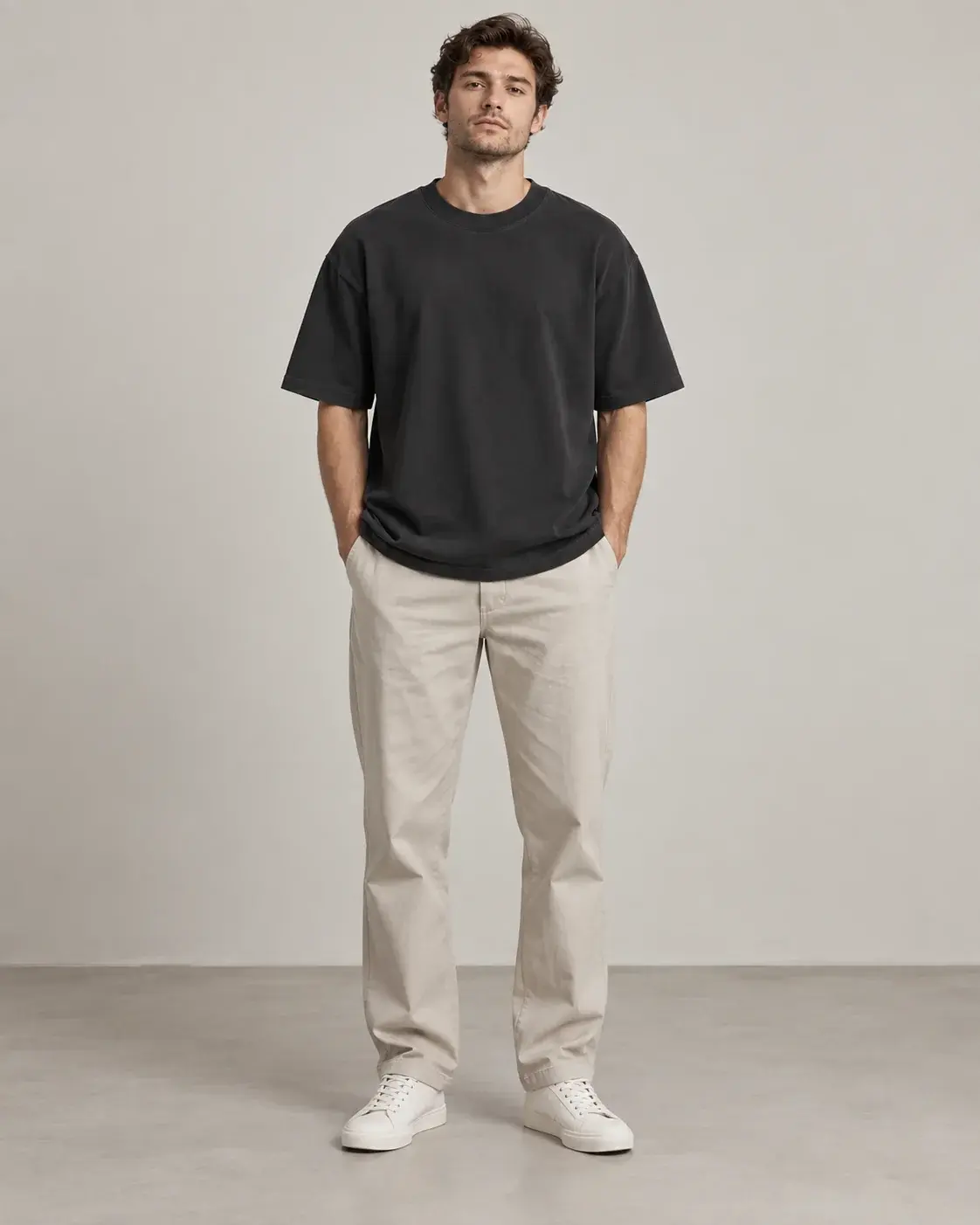Футболка Oversize, полный рост
