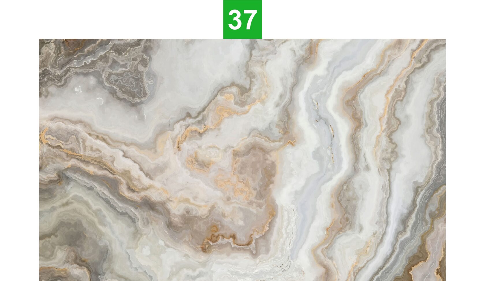 White Grey Orange Golden Marble