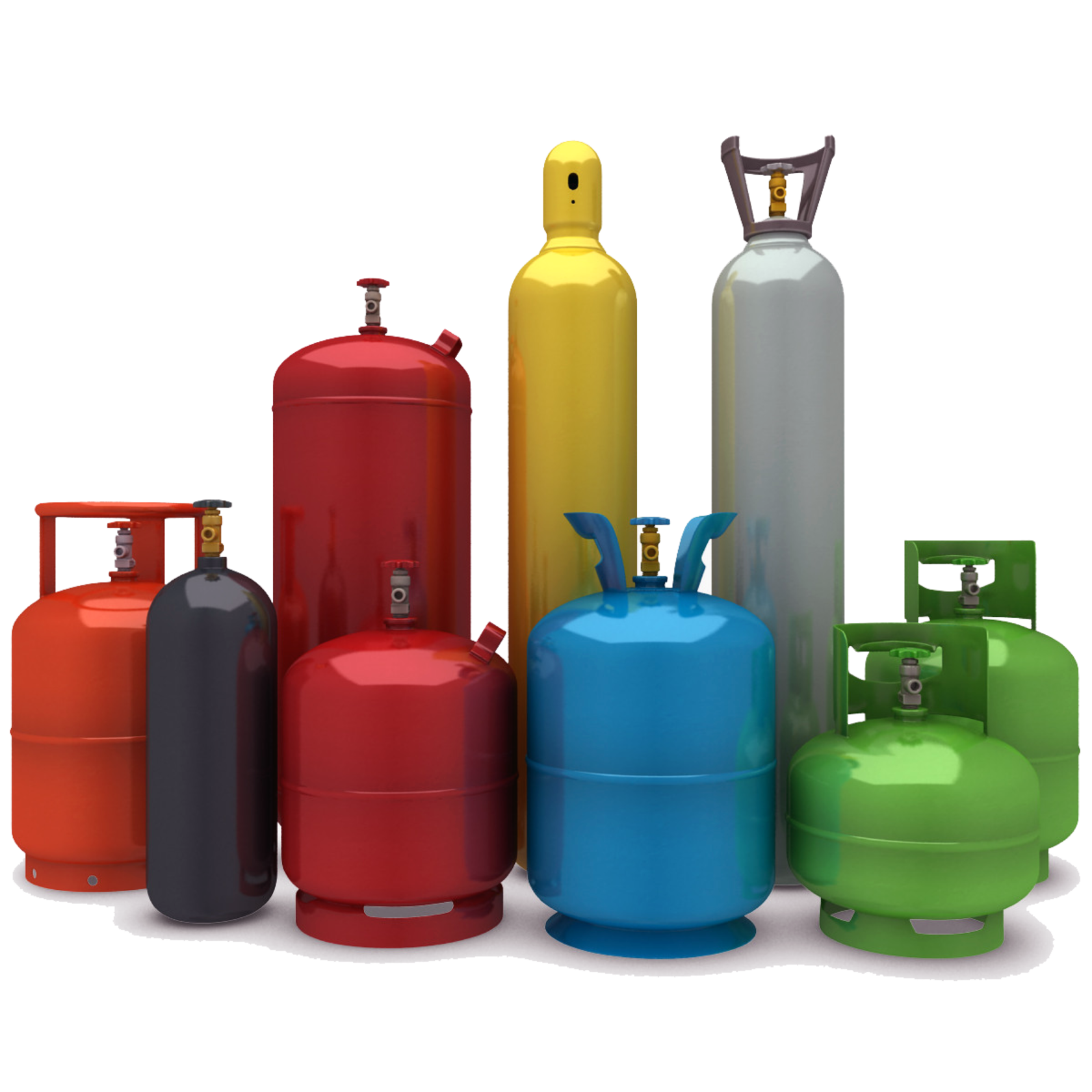 LPG Gas. Газовый баллон. Баллоны для сжиженного газа.