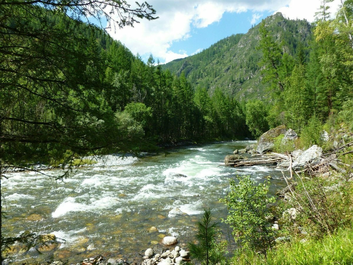 Реки хакасии