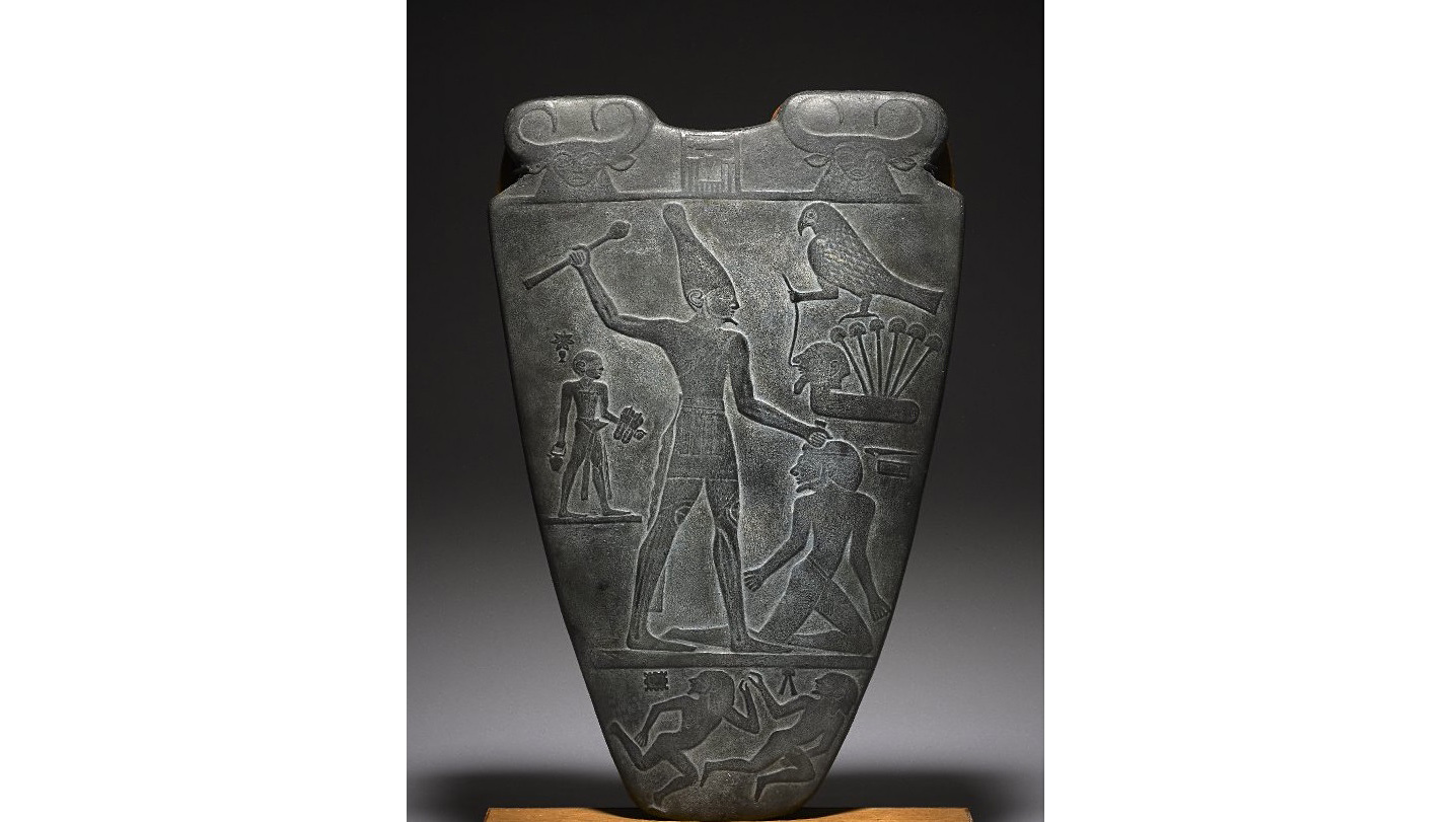 Плита Нармера древний Египет