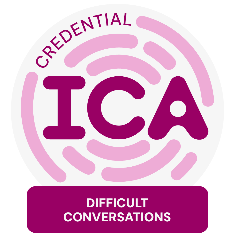Знак ICA Difficult Conversations