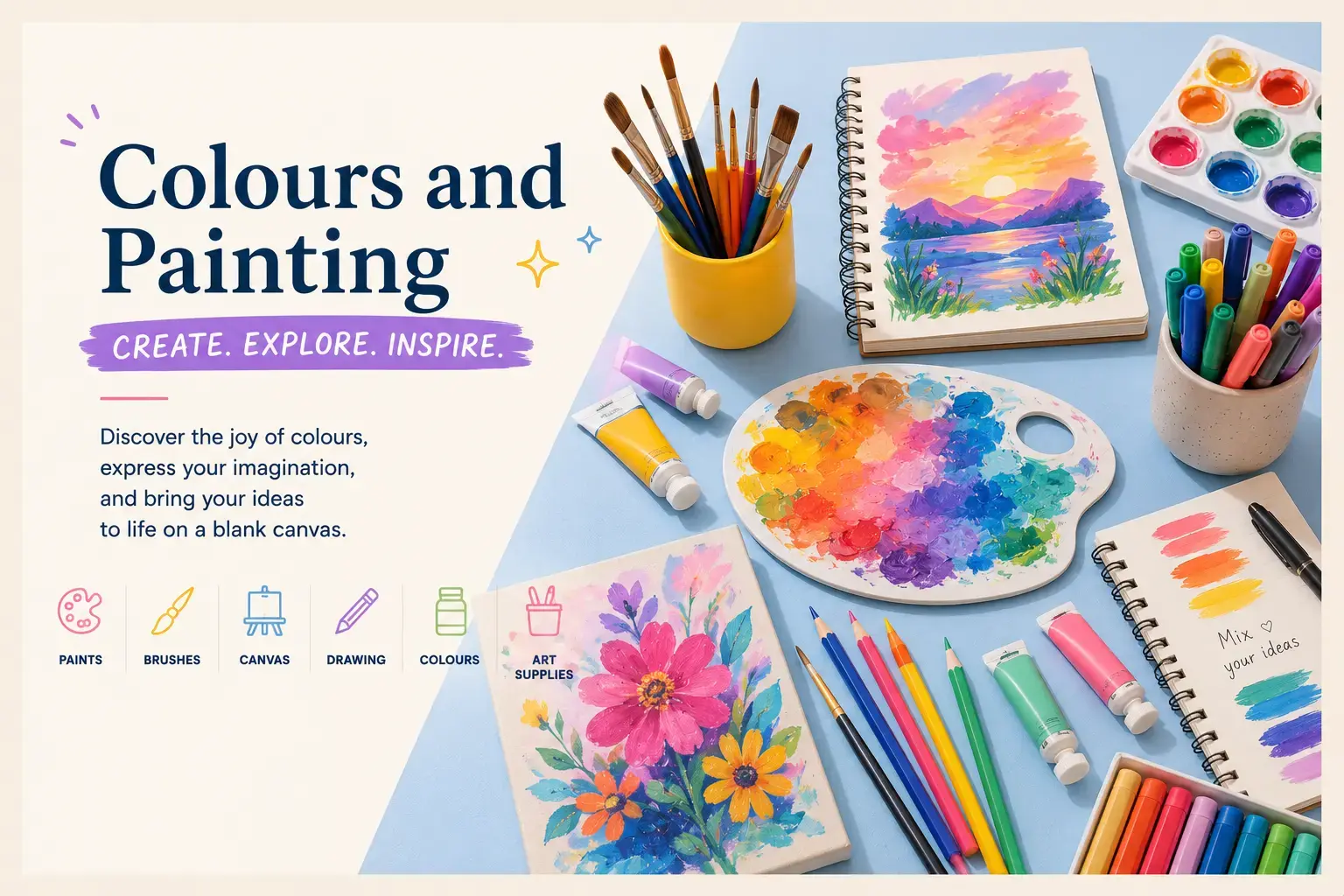 Colours and Painting