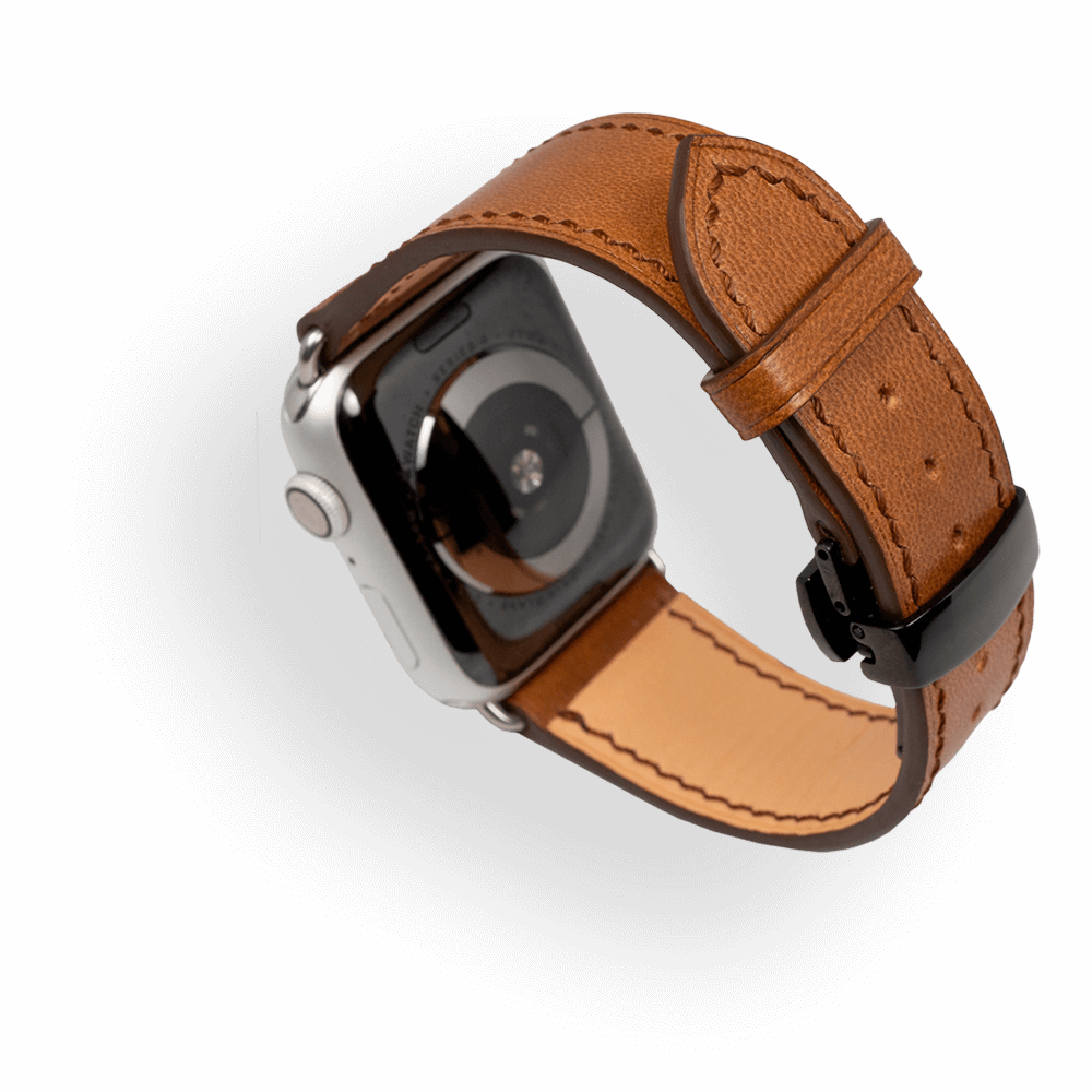 коричневый ремешок для apple watch