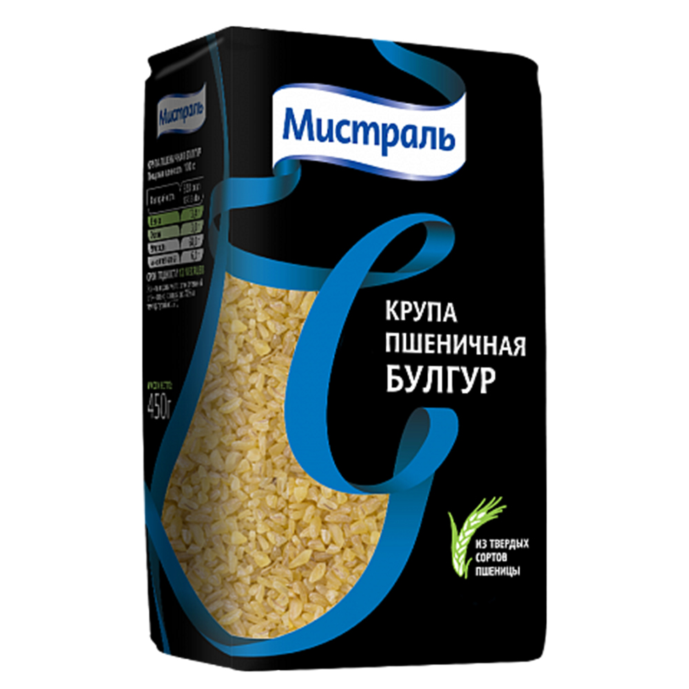 Крупа Булгур пшеничная Мистраль