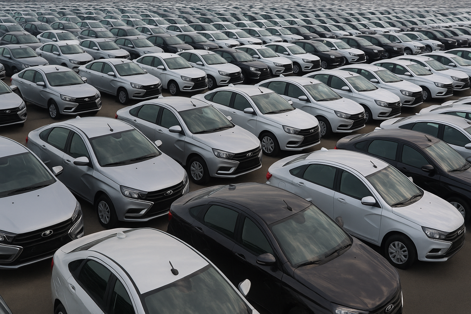 Рост продаж модели Lada Aura