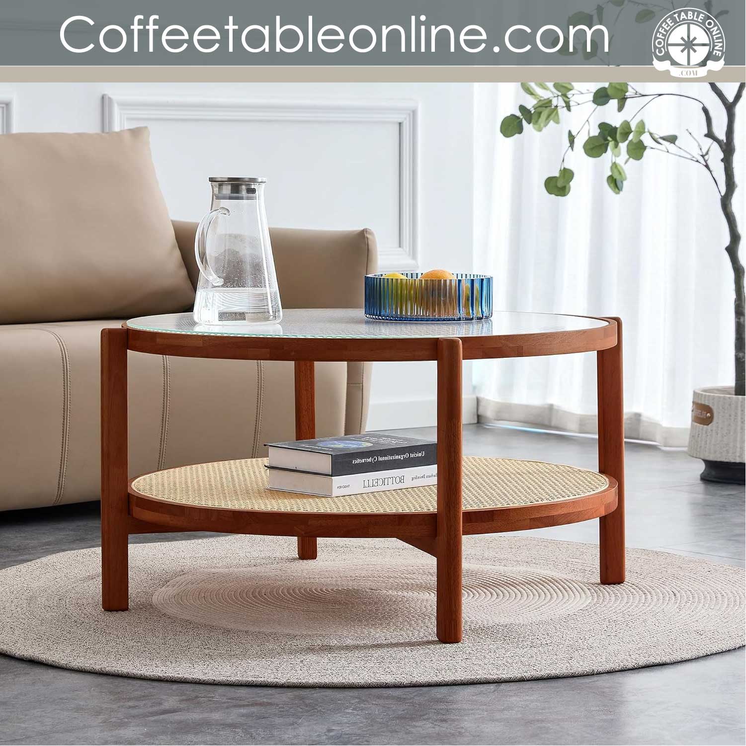 24 Small Round Glass Coffee Tables | A Guide to Decorating and Maintaining