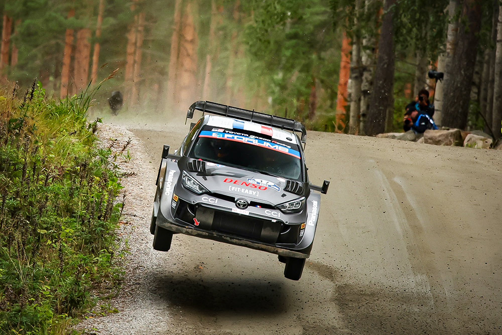 Себастьен Ожье и Венсан Ландэ, Toyota GR Yaris Rally1, ралли Финляндия 2024/Фото: Toyota Gazoo Racing WRT