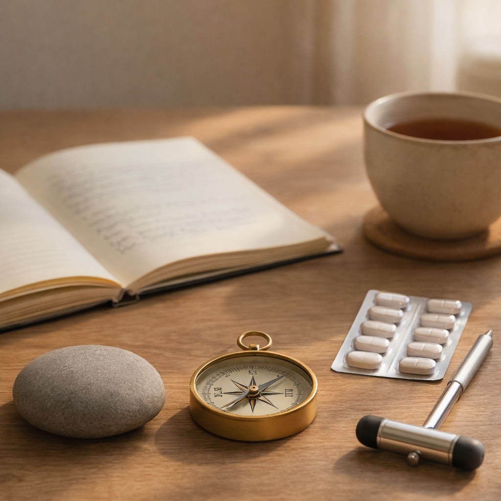 Изображение показывающая разницу между психологом, психотерапевтом и психиатром. Статья от психолога Дмитрия Макушина.