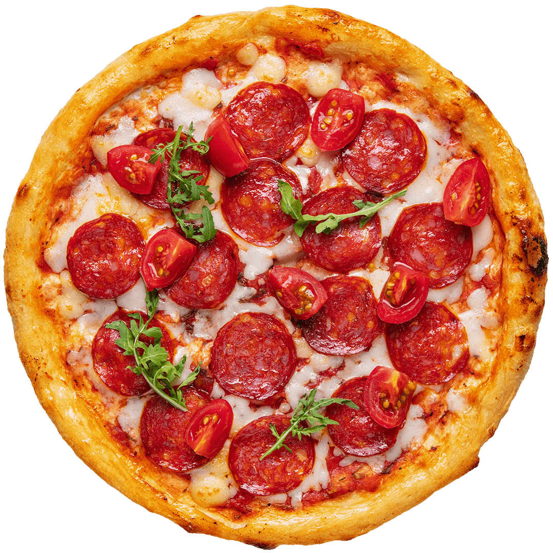 фото пиццы пепперони на белом фоне фото 36