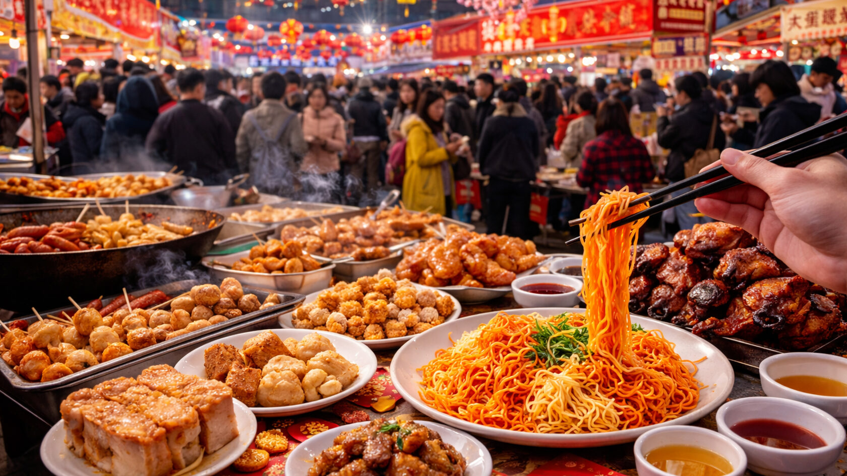 Новый год в Гонконге. Китай