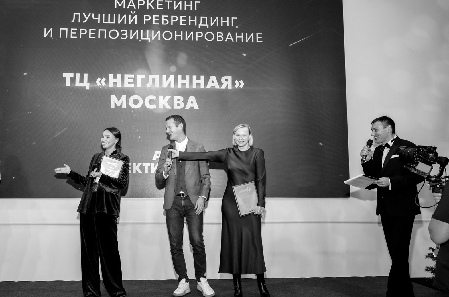Никита Горбунов на презентации ребрендинга ТЦ «Неглинная» в Москве