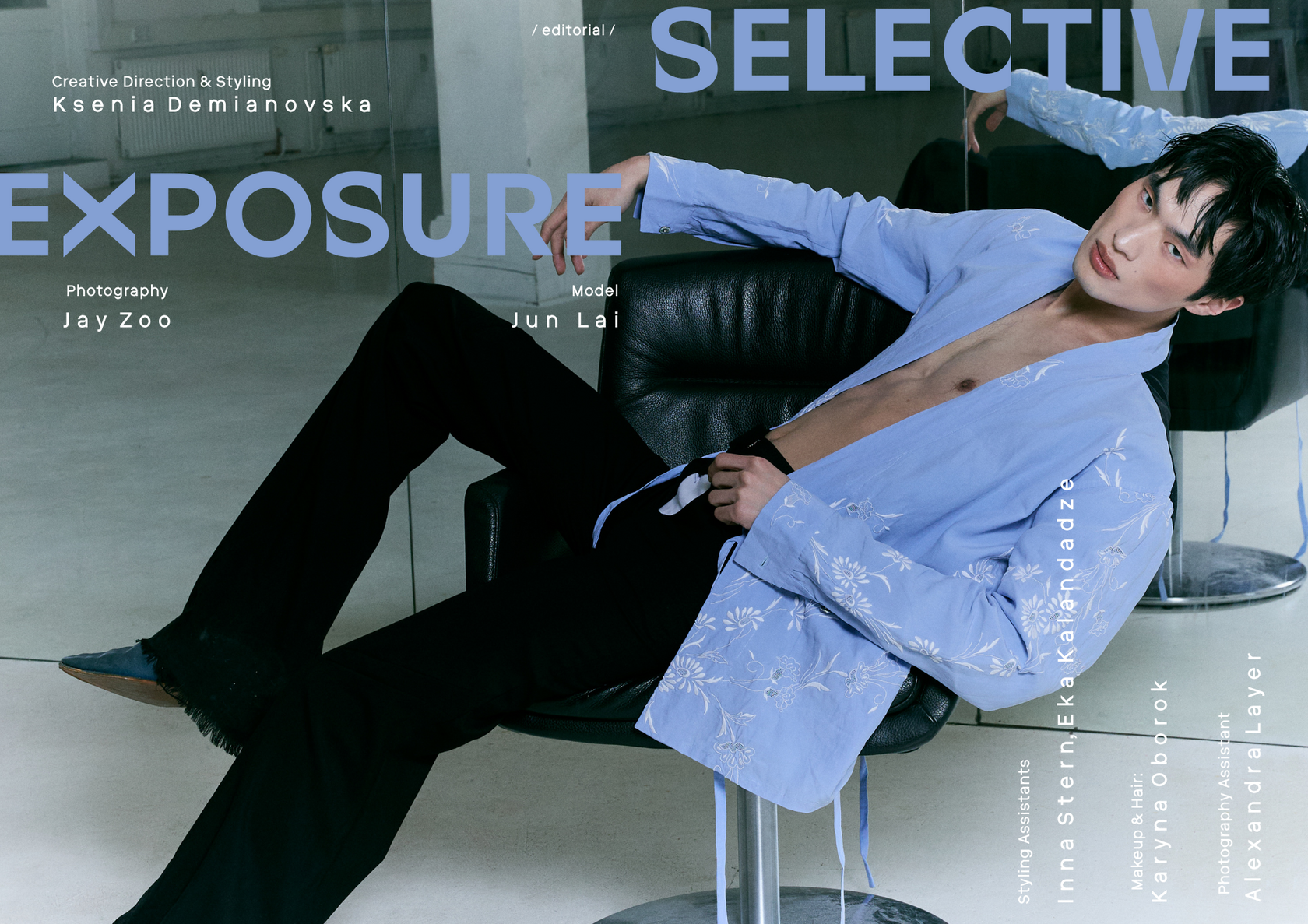Jun Lai for PURPLEHAZE MAGAZINE by Jay Zoo in Berlin