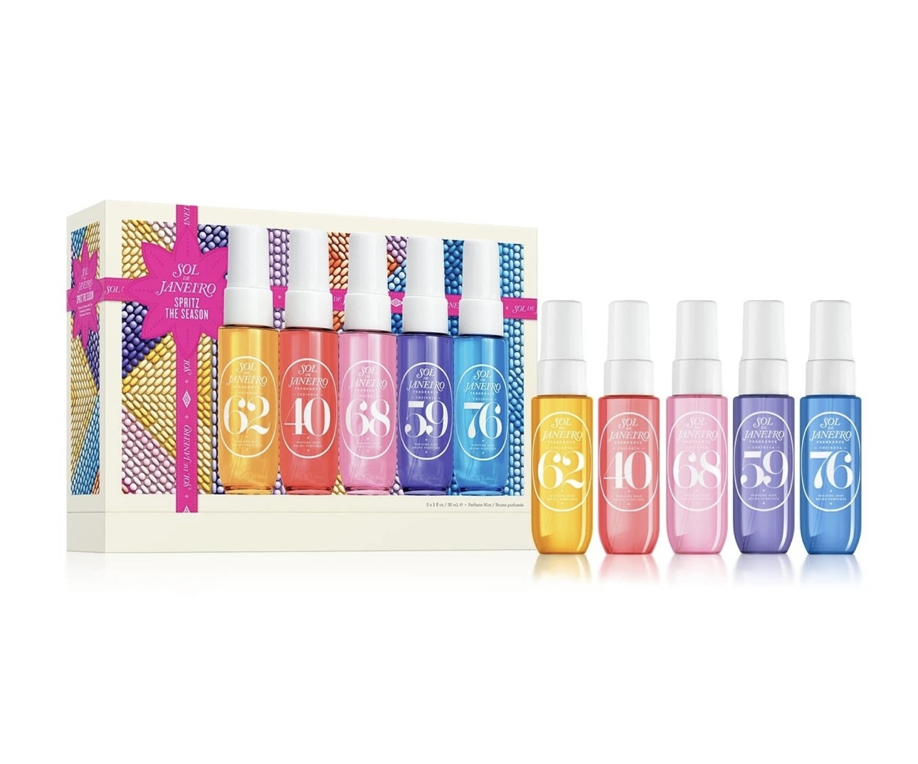 SOL DE JANEIRO SPRITZ THE SEASON MINI CHEIROSA PERFUME MIST SET