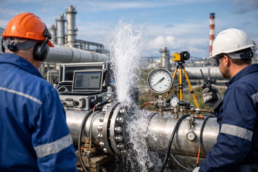 Испытания трубопроводных систем