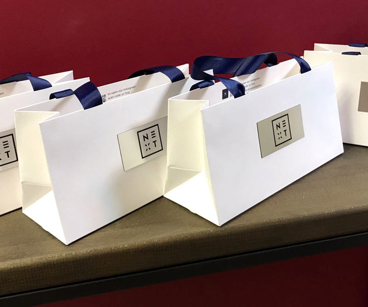 упаковка для серебрянных запонок на заказ