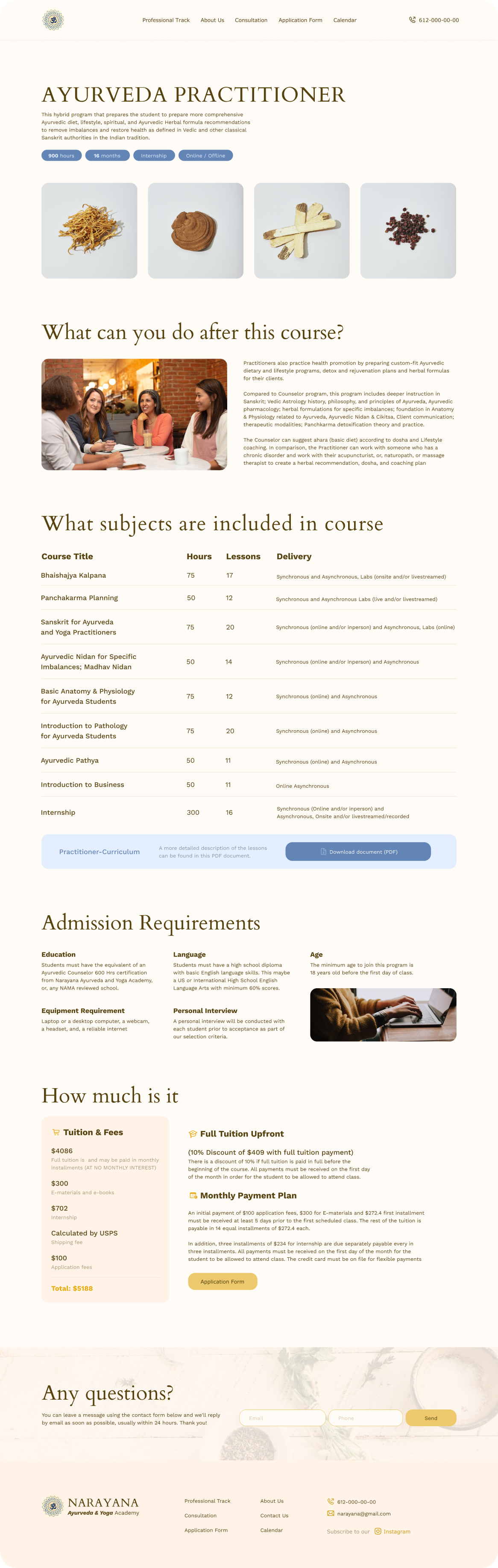 Ayurveda & Yoga Academy "Narayana"