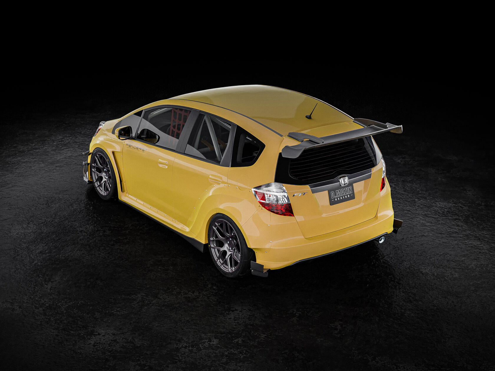 FENDERIST SPEC S Fender Flares Set / WIDE BODY KIT HONDA FIT / JAZZ