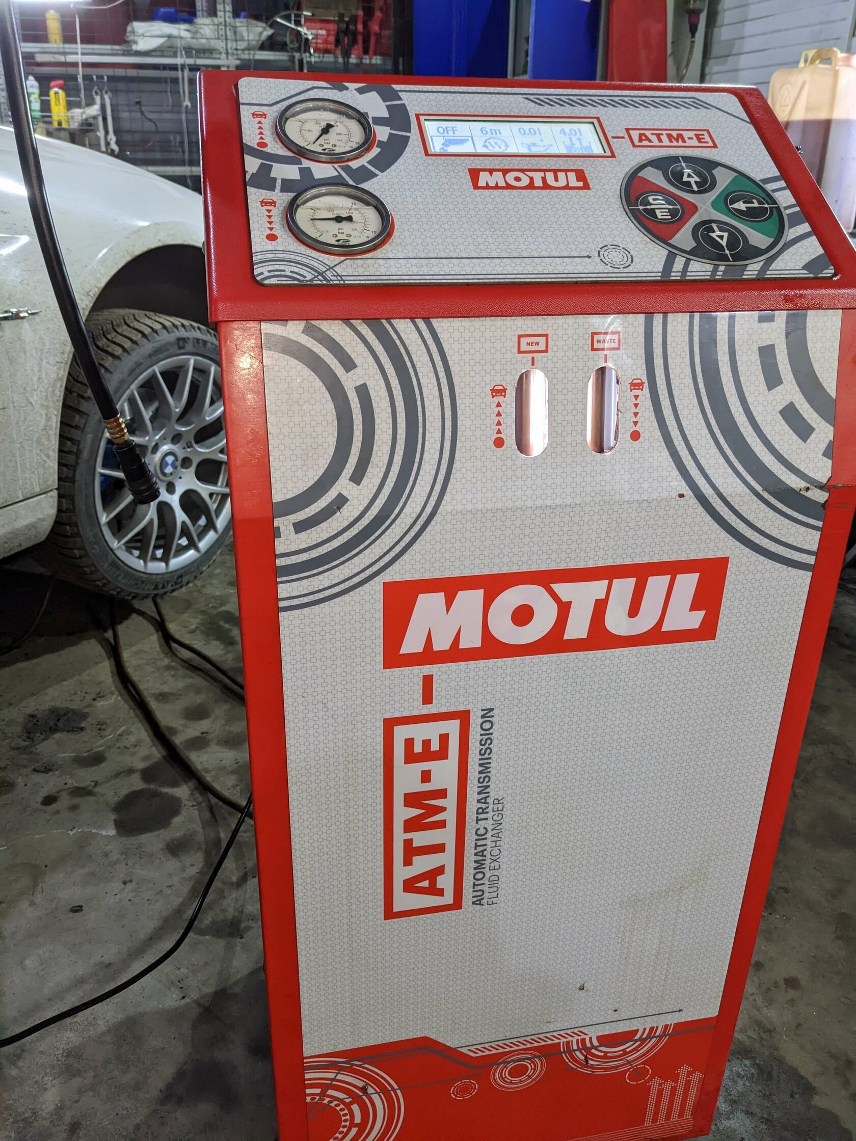 Установка Motul Evo для АКПП BMW 3