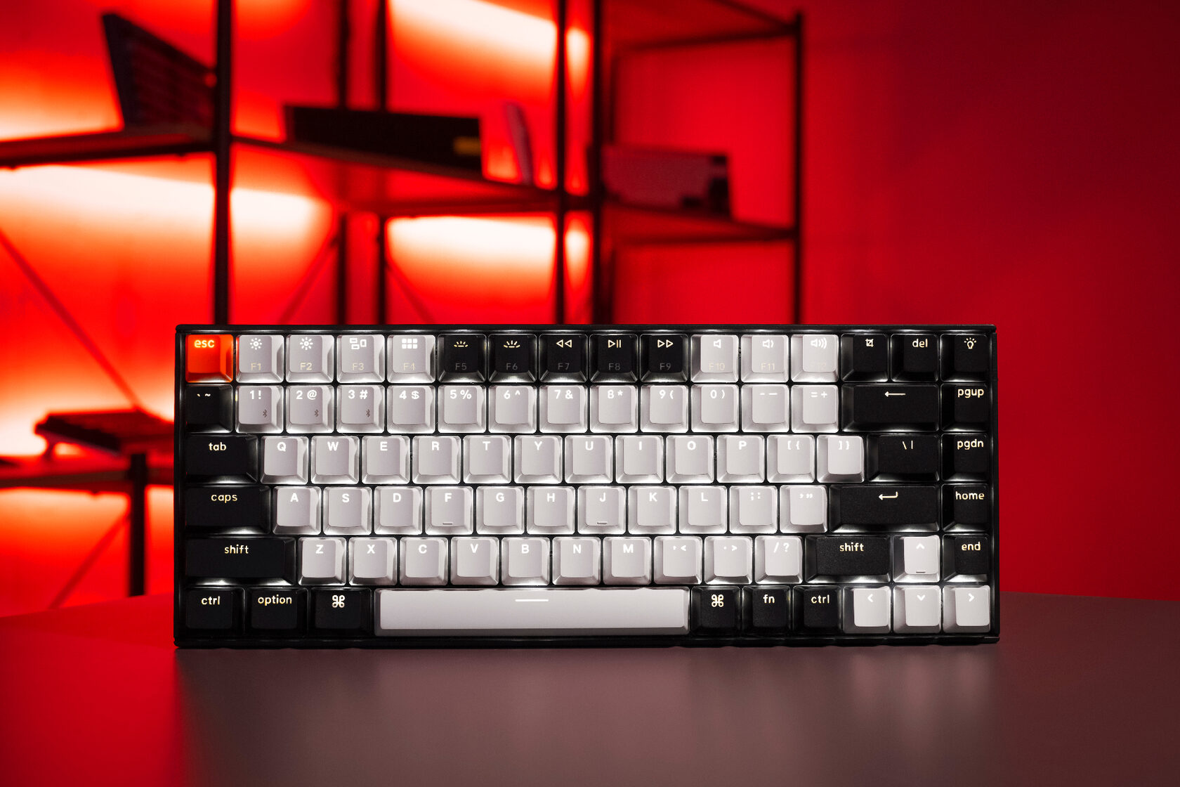 Keychron K2 White LED Hotswap