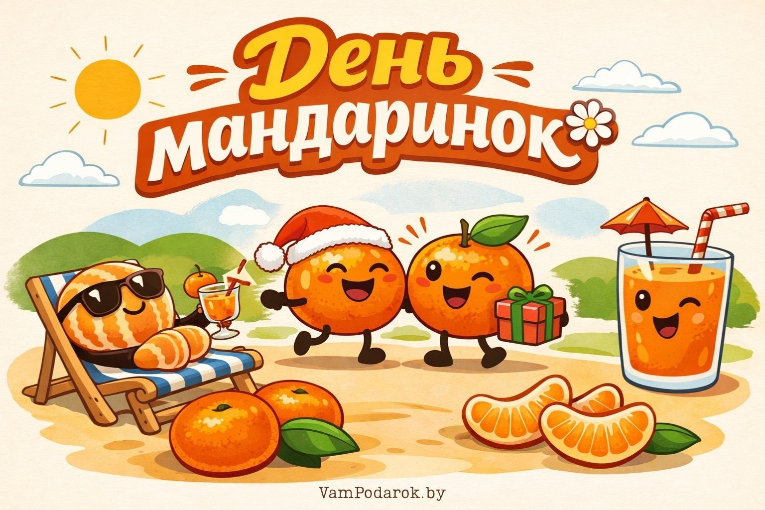 День мандаринок – 3 января
