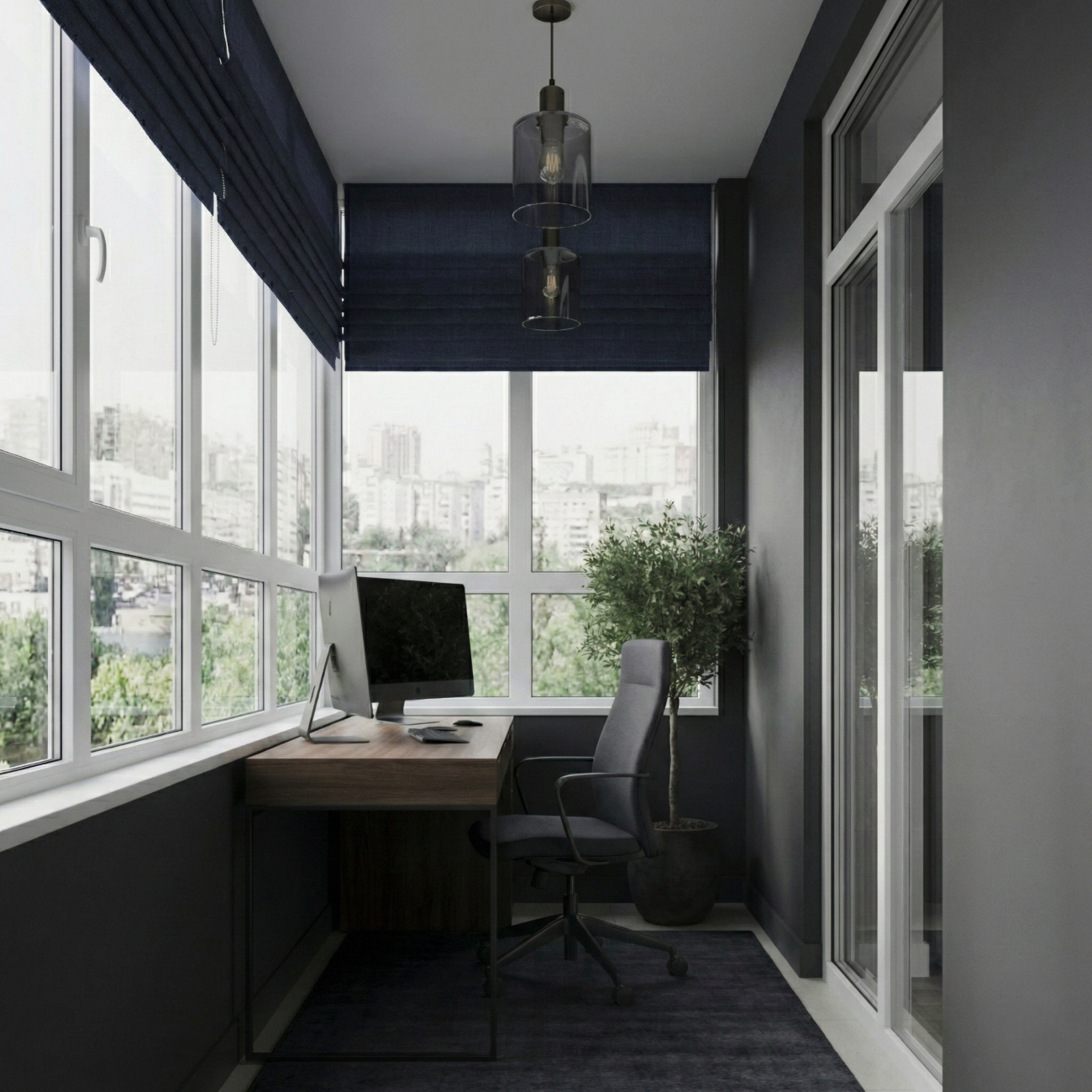 Остекление балкона