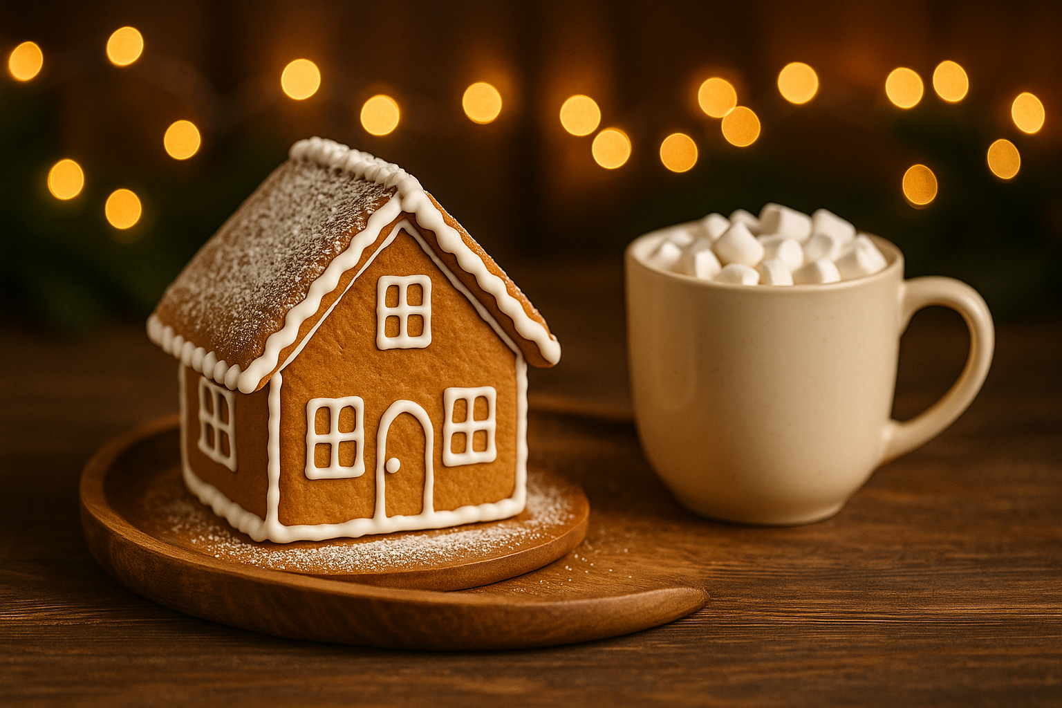 Пряничный домик своими руками