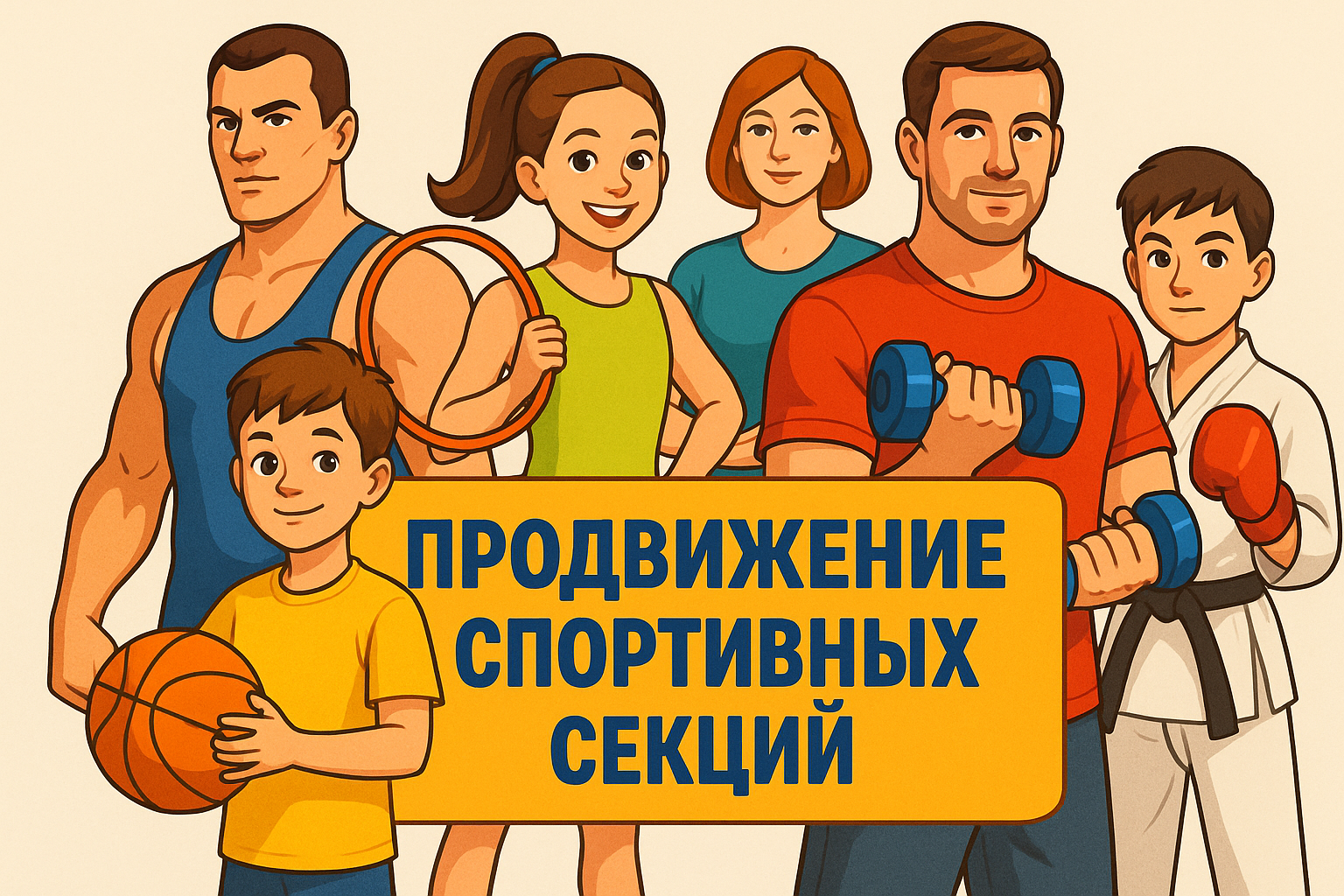 Продвижение и реклама спортивных секций