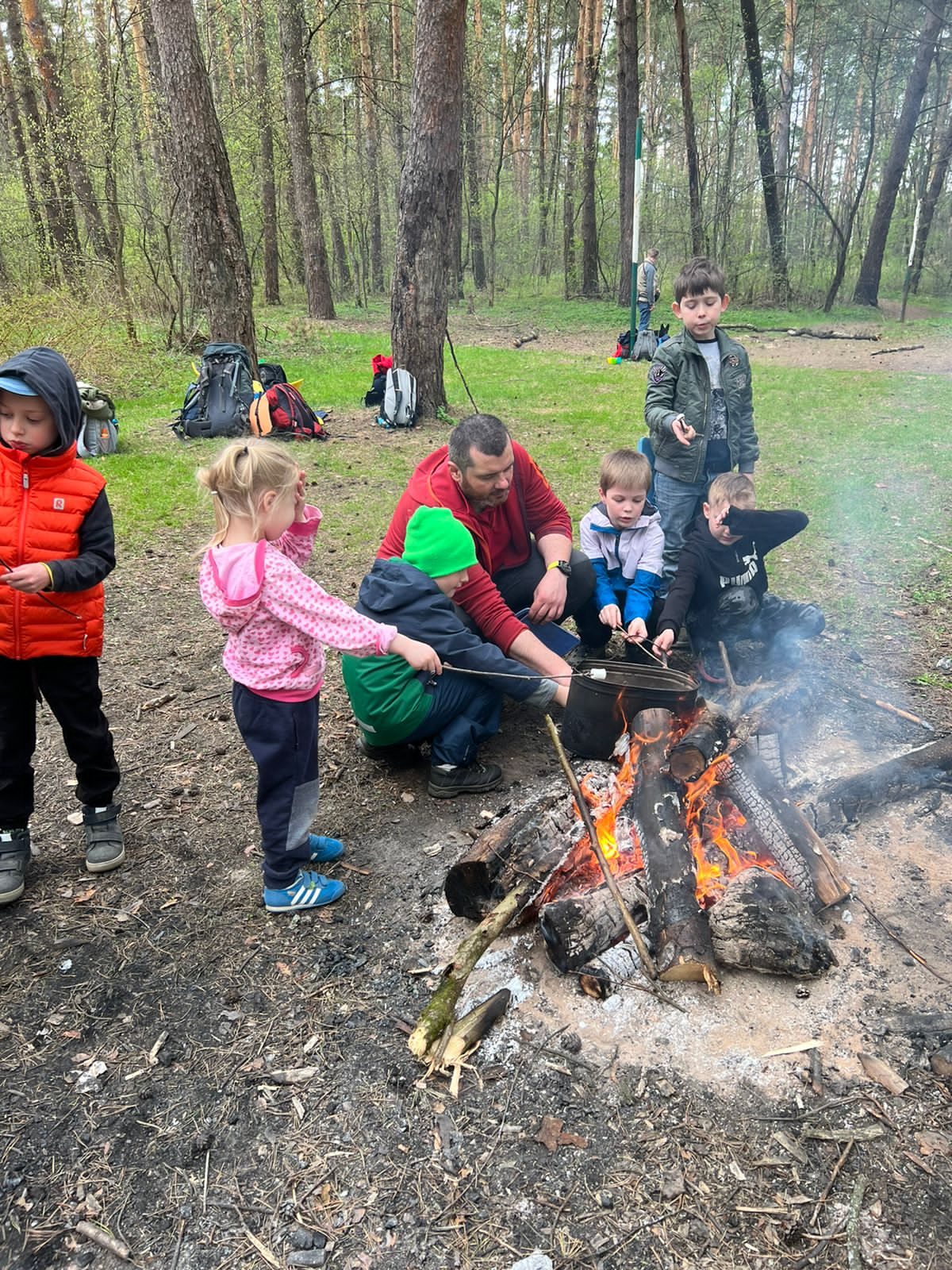 ☀ Детский поход в Подмосковье с мастер-классами на Щепкино озеро (5-10 лет)