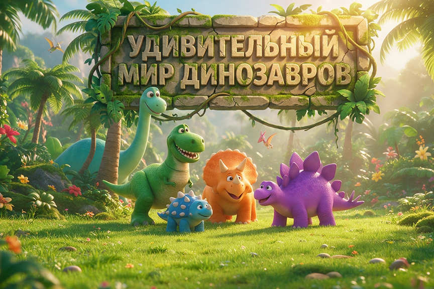 Всероссийская познавательная онлайн-викторина «Удивительный мир динозавров»