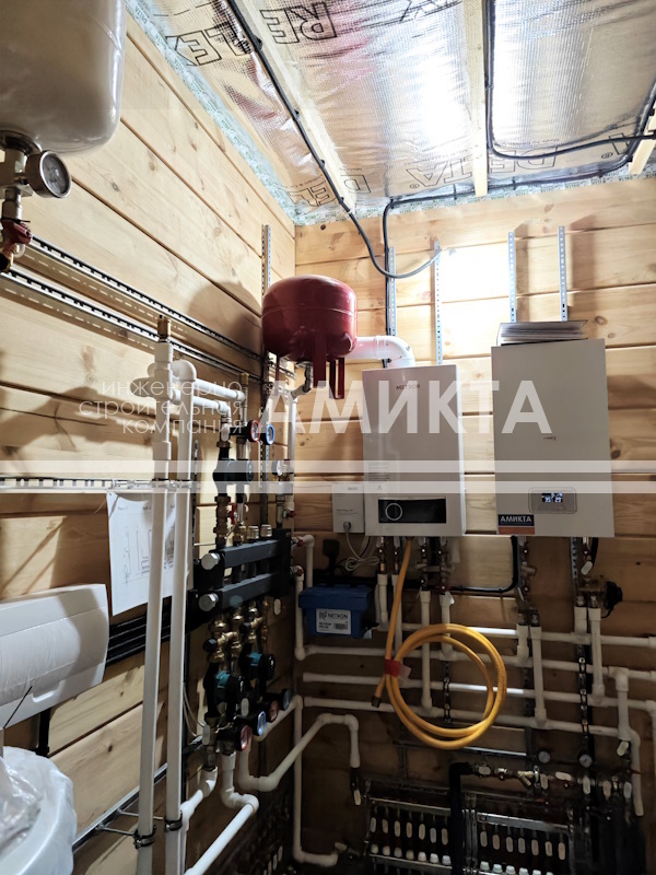 Котельная с газовым конденсационным котлом