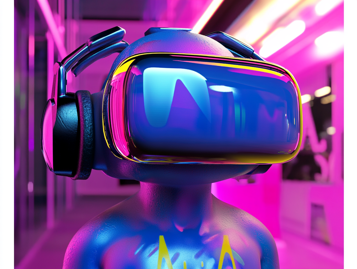 Схема активности мозга при восприятии виртуальной реальности и обработке VR-стимулов нейронами