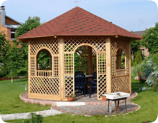 Беседка Б-14 из дерева