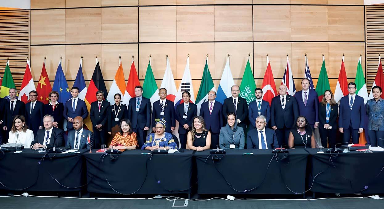 Dmitry Birichevskiy representing Russia at the G20 Tourism Ministers’ Meeting (Skukuza, South Africa, September 2025)