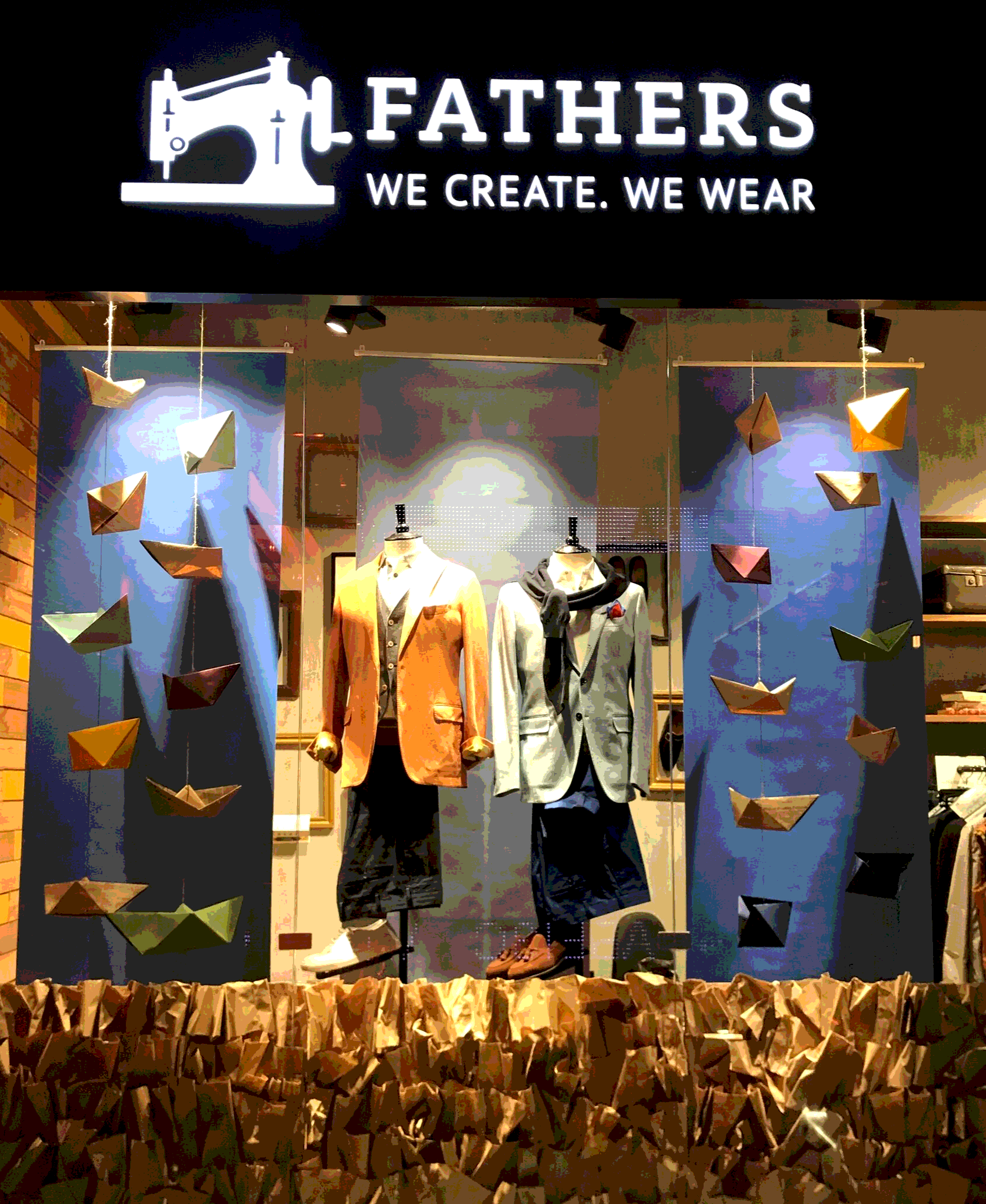 необычные витрины