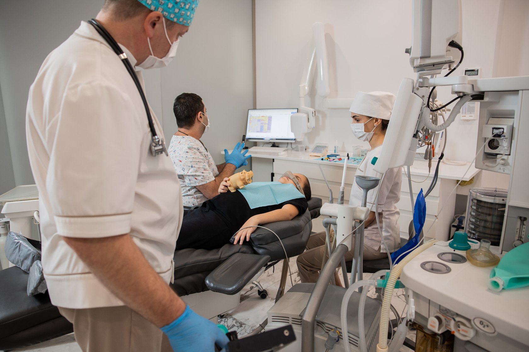 Фотография приёма из архива MEDICUS