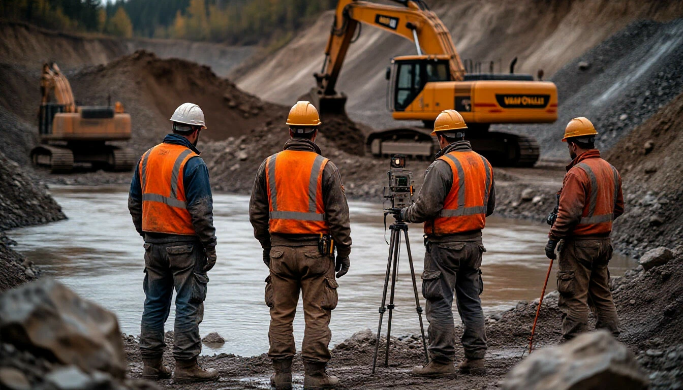 Mining project visualization
