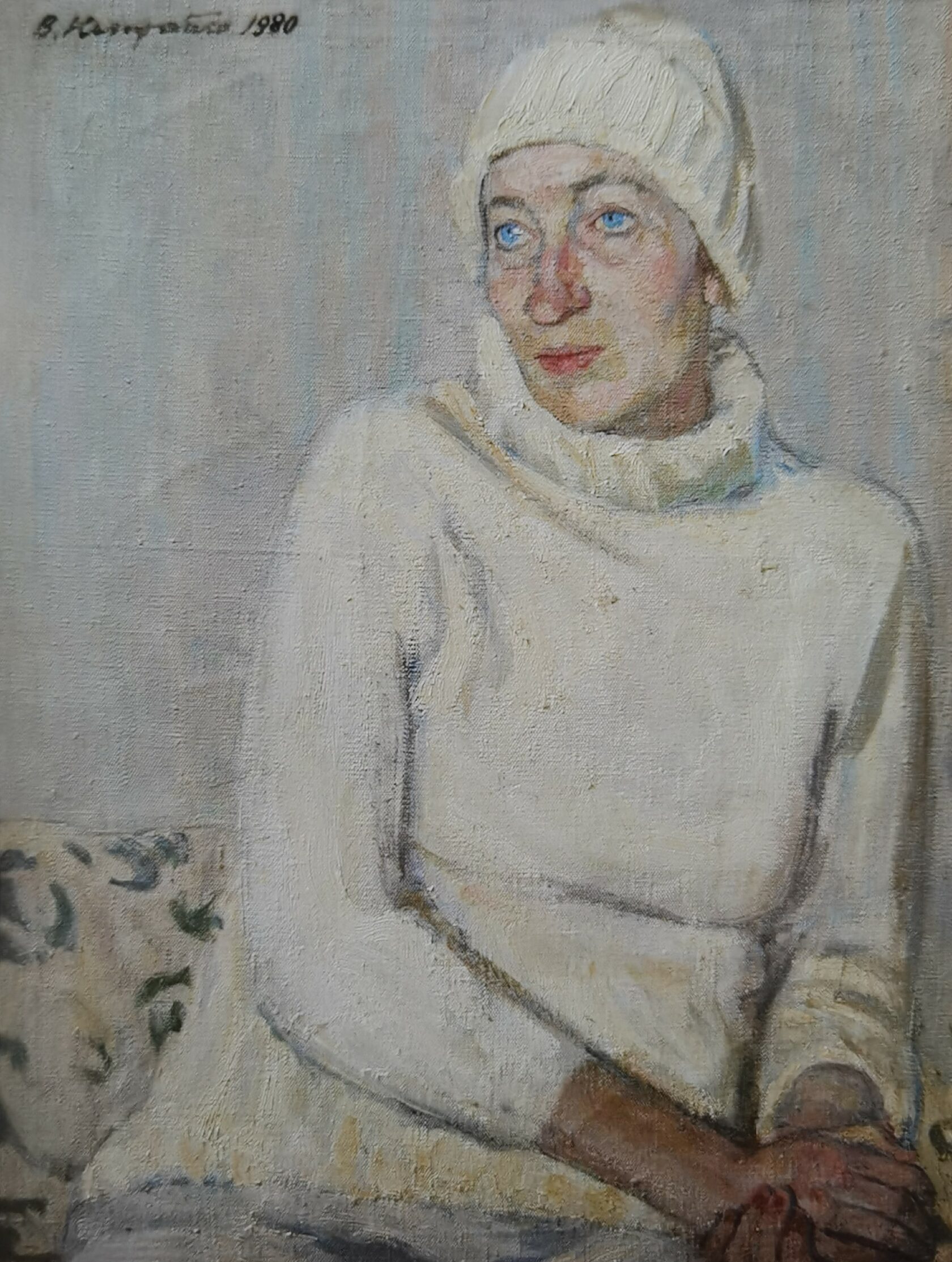 Портрет художницы Т. Ружейниковой, 1980 г.
